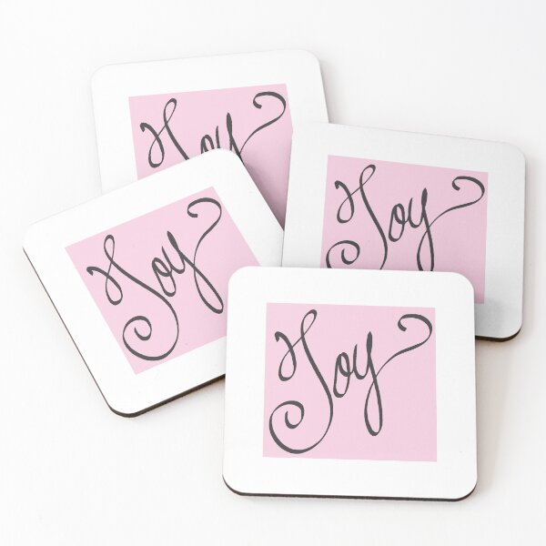Item preview, Cheerful Holiday Joy, hand lettered, calligraphy, holiday joy designed and sold by Amelia Gluba.