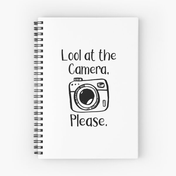 Item preview, LOOK AT THE CAMERA, PLEASE, Photographer designed and sold by YES!GOODY.