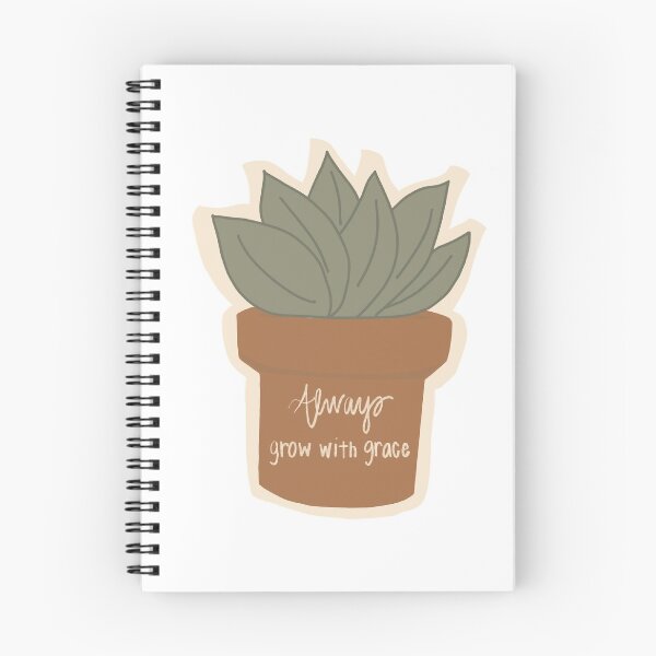 Item preview, Always Grow With Grace Plant designed and sold by ScriptAndSeed.