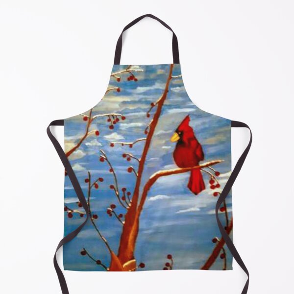 Item preview, Cardinal during winter designed and sold by Eternalfoxfire.