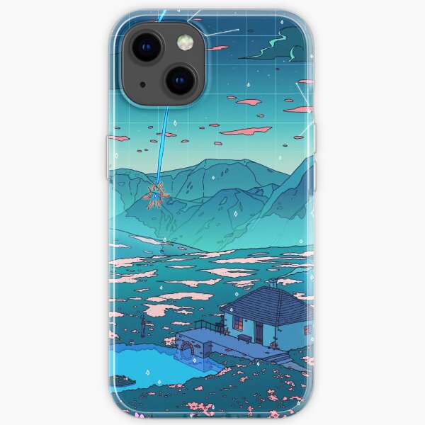 Douche de cristal Coque souple iPhone