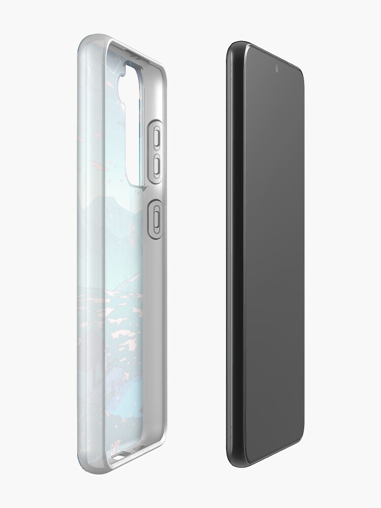 Alternate view of Crystal Shower Case & Skin for Samsung Galaxy
