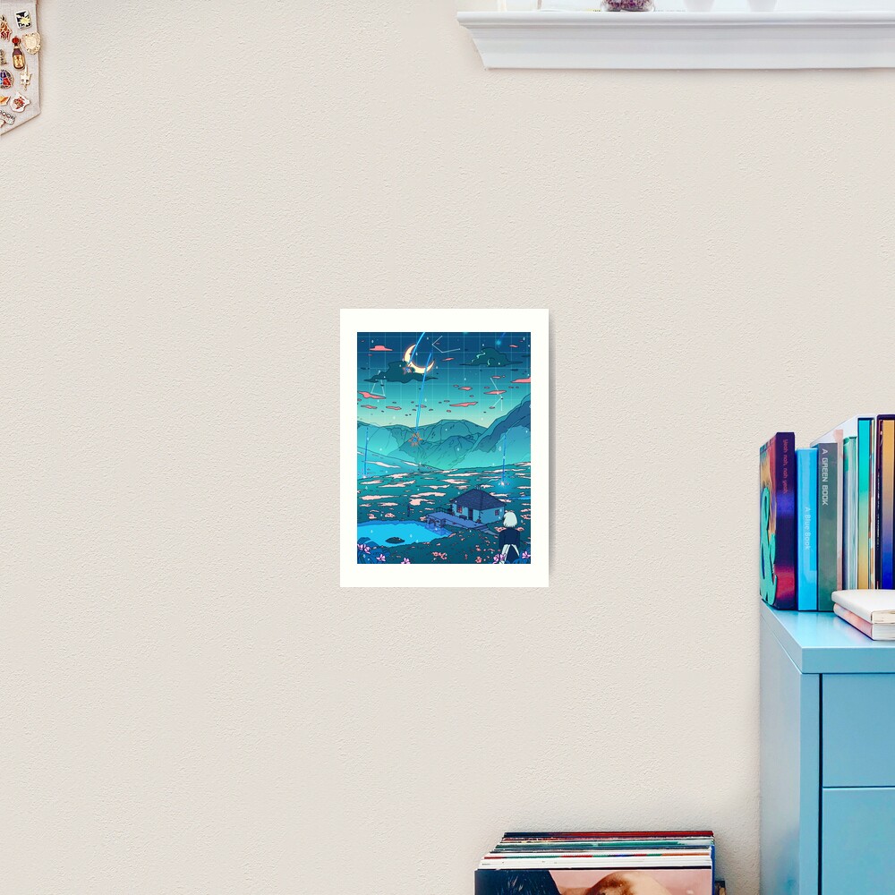 Crystal Shower Photographic Print