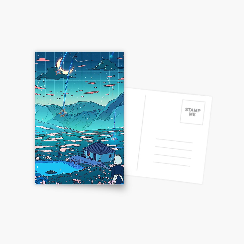 Crystal Shower Postcard