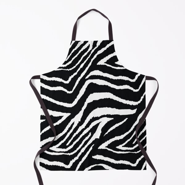 Item preview, ZEBRA ANIMAL PRINT BLACK AND WHITE PATTERN designed and sold by Overthetopsm.