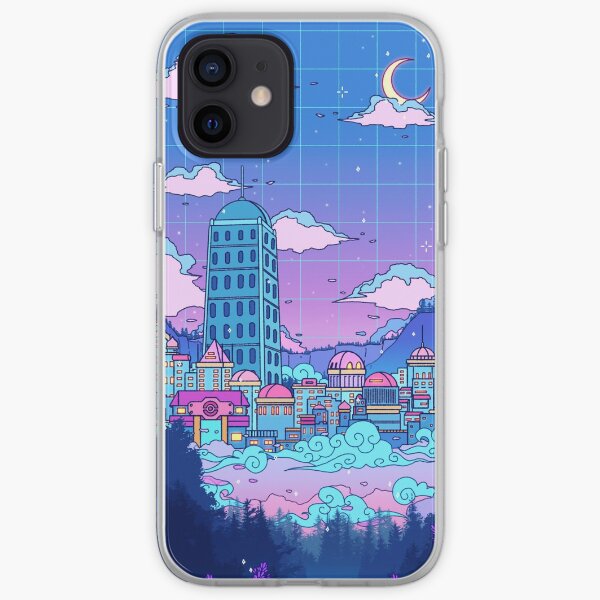 Lavender Town iPhone Soft Case