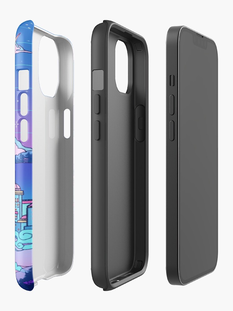 Alternate view of Lavender Town iPhone Case