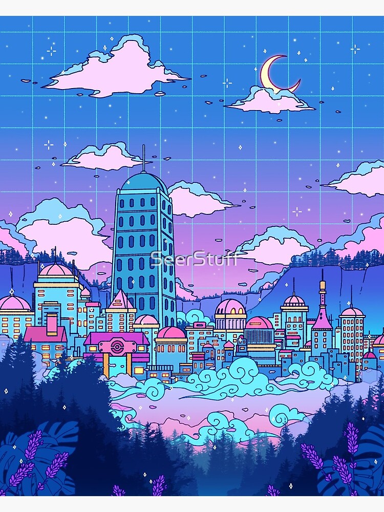 Lavender Town by SeerStuff
