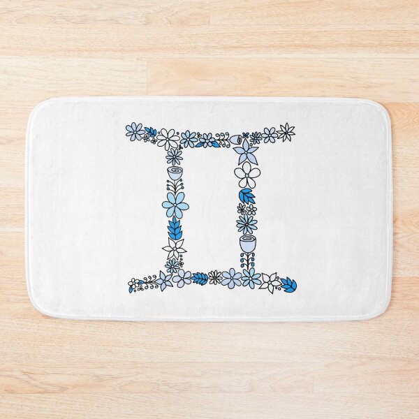 Item preview, Blue Gemini Zodiac Symbol designed and sold by karinapezeshkan.