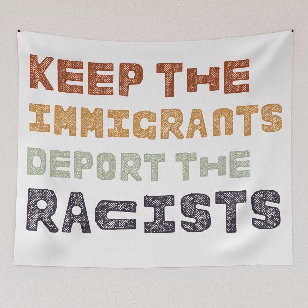 Item preview, Keep The Immigrants Deport The Racists 4 | Fight For Equality designed and sold by KauzSL.