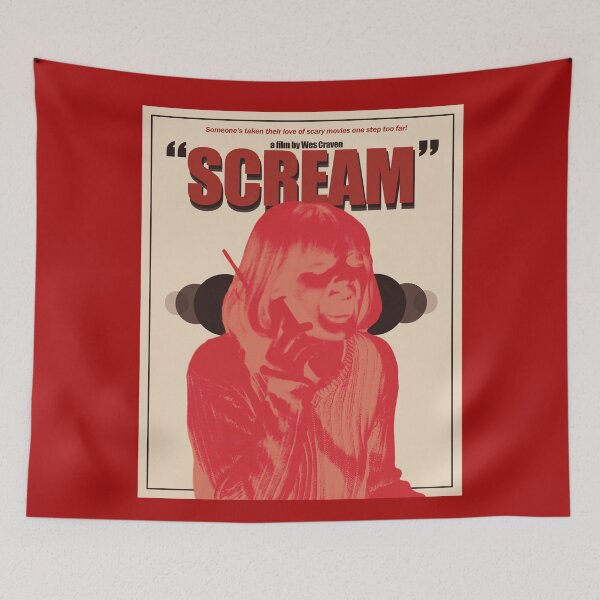 Item preview, Scream Movie Poster  designed and sold by cuteviscera.