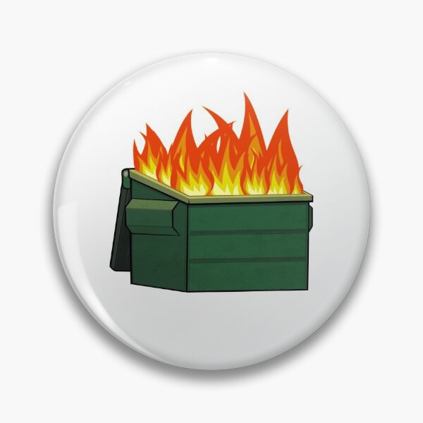 Item preview, Dumpster on Fire designed and sold by Wenzie13.