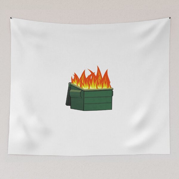 Item preview, Dumpster on Fire designed and sold by Wenzie13.