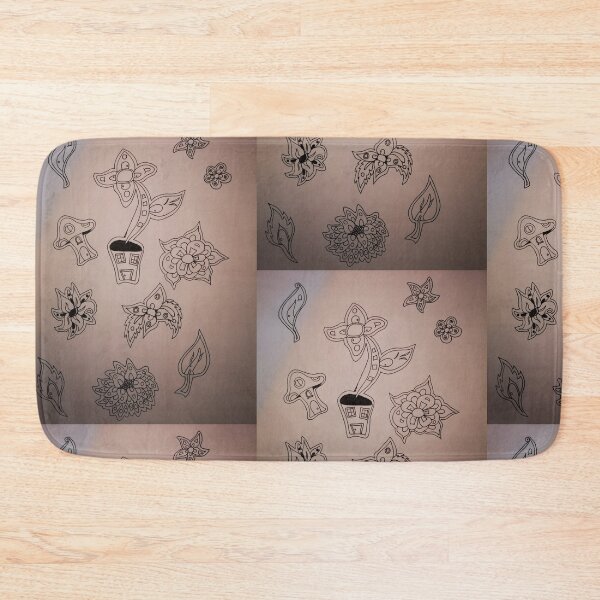 Item preview, Scattered Tiny Flower Houses designed and sold by rockabilby.