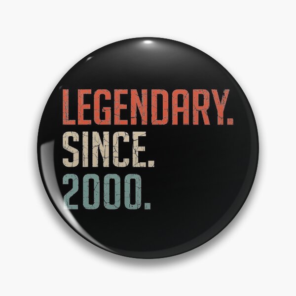 Item preview, Legendary Since 2000 20th Birthday Gift 20 Years Old Vintage 2000 designed and sold by Takatv.