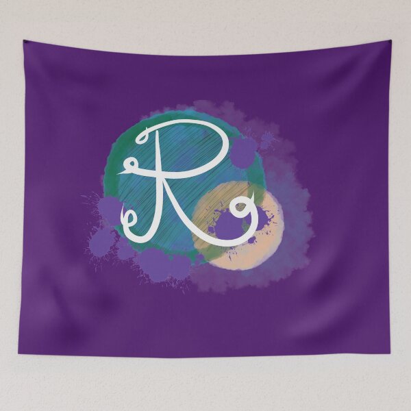 Item preview, Watercolor Monogram R designed and sold by jessieartsdaily.