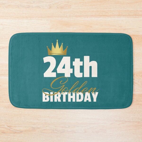 Item preview, 24th Golden Birthday Year Age Crown design designed and sold by doodabobs.