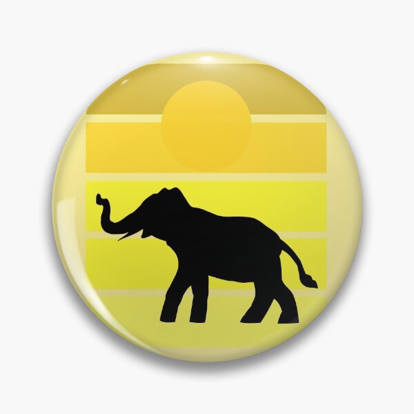 Item preview, SUNSET ELEPHANT designed and sold by RyMotif.