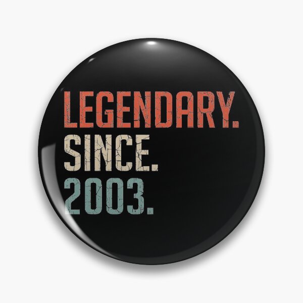 Item preview, Legendary Since 2003 17th Birthday Gift 17 Years Old Vintage 2003 designed and sold by Takatv.