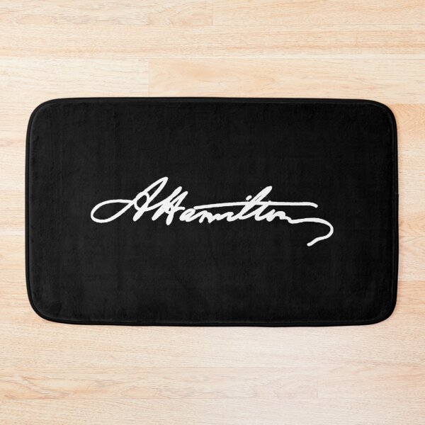 Item preview, Alexander Hamilton Signature designed and sold by stefanieleung.