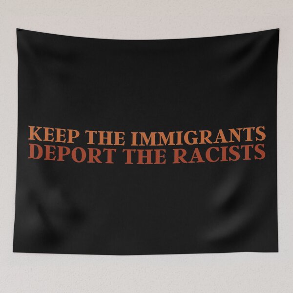 Item preview, Keep The Immigrants Deport The Racists | Fight For Equality designed and sold by KauzSL.