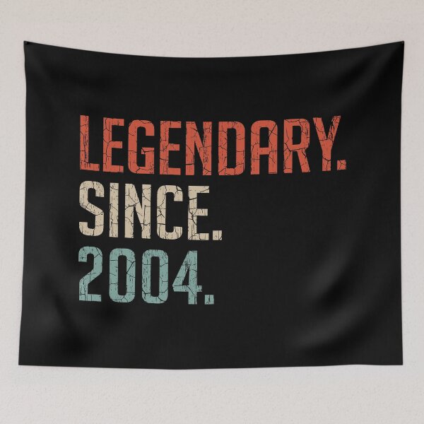 Item preview, Legendario desde 2004 Regalo de cumpleaños número 16 16 años Vintage 2004 designed and sold by Takatv.