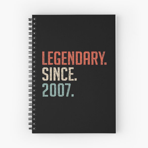 Item preview, Legendary Since 2007 13rd Birthday Gift 13 Years Old Vintage 2007 designed and sold by Takatv.