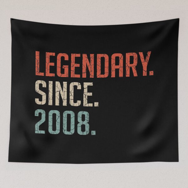 Item preview, Legendario desde 2008 Regalo de 12.º cumpleaños 12 años Vintage 2008 designed and sold by Takatv.