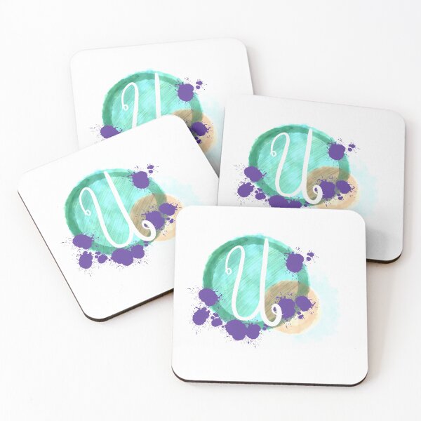 Item preview, Watercolor Monogram U designed and sold by jessieartsdaily.