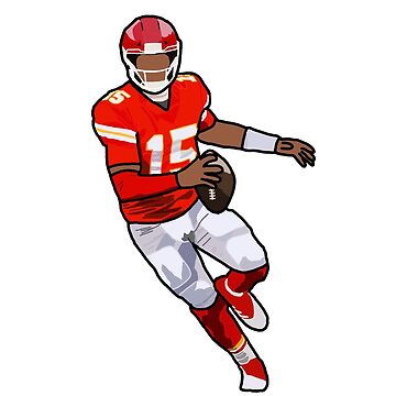 Patrick Mahomes 15 Chiefs  Sticker by fezztee