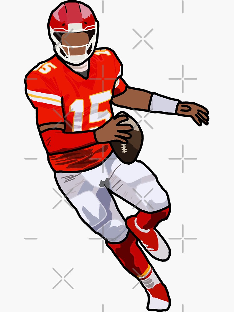 Patrick Mahomes 15 Chiefs  Sticker by fezztee