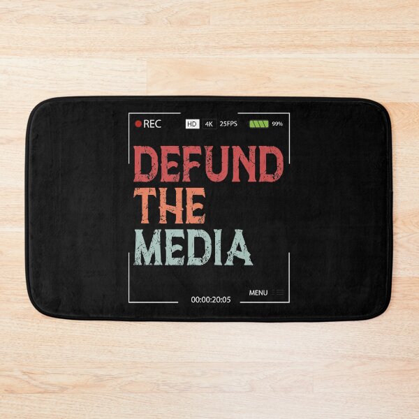 Item preview, Defund The Media designed and sold by RedoneDesignART ⭐⭐⭐⭐⭐.