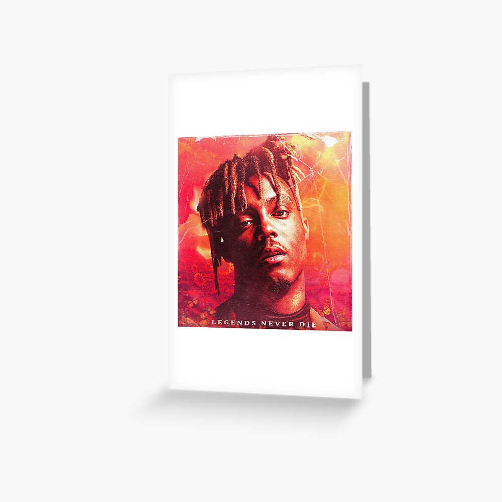 "Juice Wrld Legends Never Die Juice Wrld" Greeting Card by