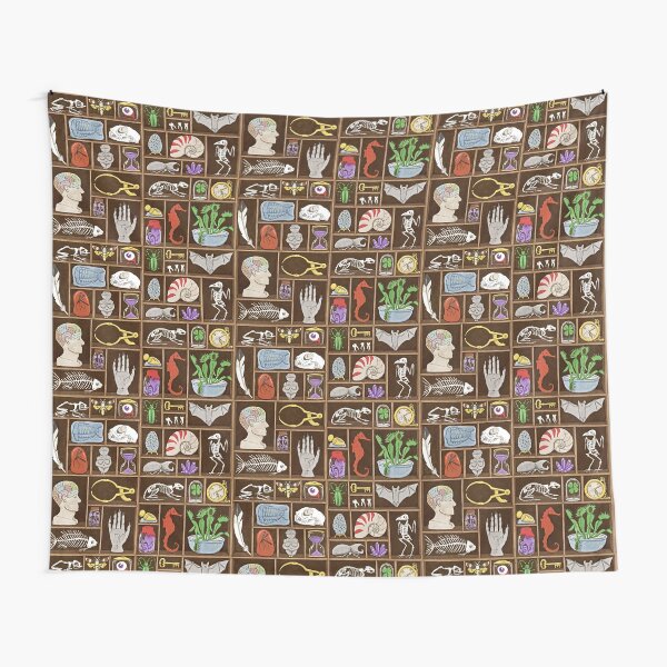 Cabinet of Curiosities Tapestry