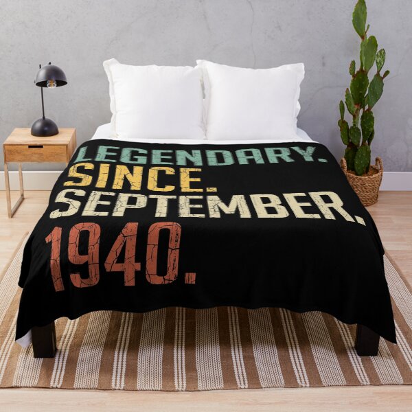Item preview, Legendary Since September 1940 80th Birthday Gift 80 Years Old Vintage September 1940 designed and sold by Takatv.