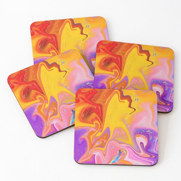 Item preview, Colorful-Modern-Art Painting designed and sold by Yakdane.