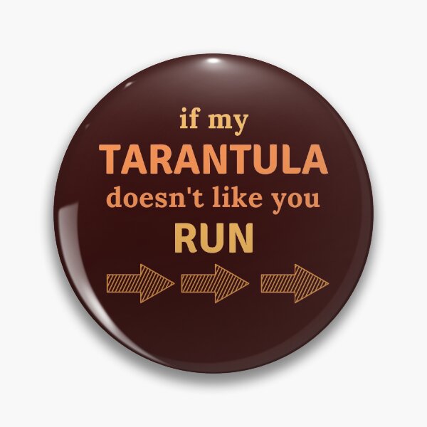 Item preview, Funny Pet Tarantula Orange Spider New Friends Quote designed and sold by luchik-and-co.