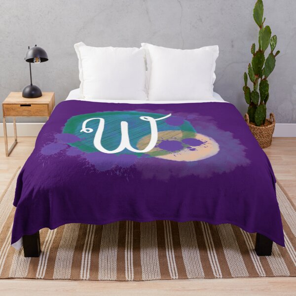 Item preview, Watercolor Monogram W designed and sold by jessieartsdaily.