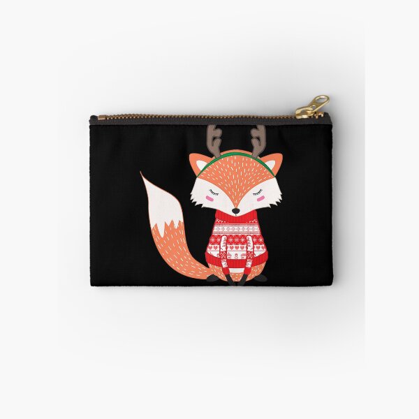 Item preview, Cute Fox Winter Christmas Ugly Sweater Funny Foxes Lover  designed and sold by MagicJohnson22.
