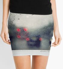 Rain Polaroïd Mini Skirt