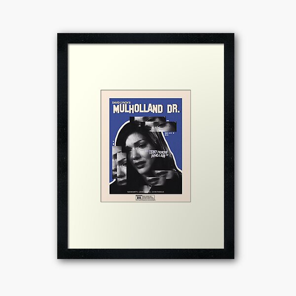 Mulholland Drive Movie Poster Framed Art Print