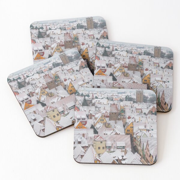 Item preview, Snowy Winter Village designed and sold by TheWanderful.