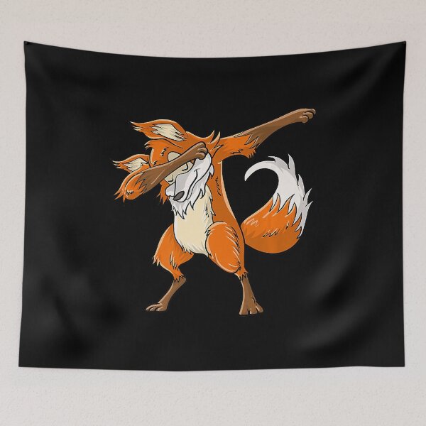Item preview, Cool Dabbing Fox Funny Wolf Hip-Hop Animal Dancer Cute Foxes Lover  designed and sold by MagicJohnson22.