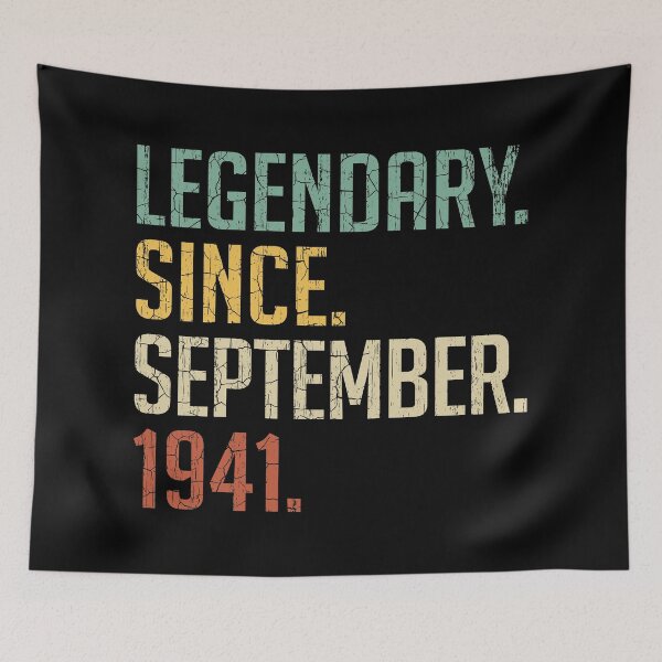 Item preview, Legendary Since September 1941 79th Birthday Gift 79 Years Old Vintage September 1941 designed and sold by Takatv.