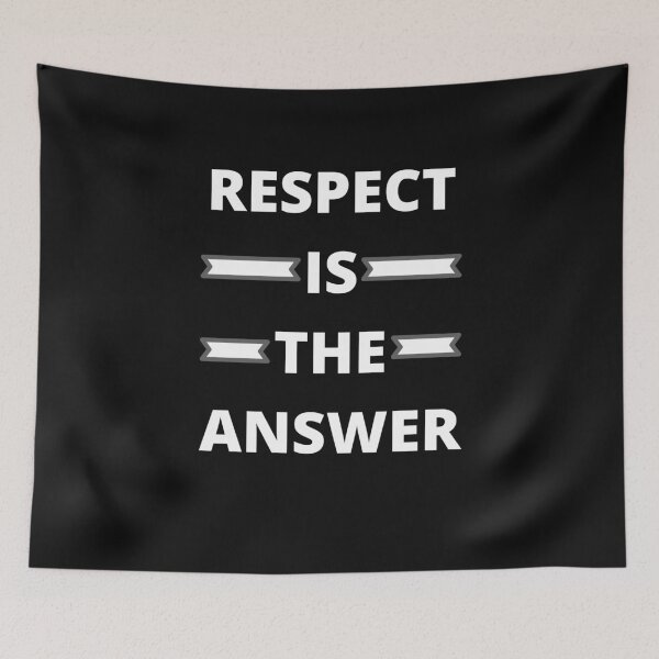 Item preview, Respect is the Answer designed and sold by TeeZoneZtore.
