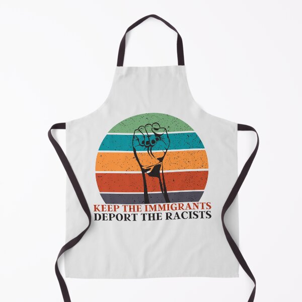 Item preview, Keep The Immigrants Deport The Racists | Retro Equality Sunset 2 designed and sold by KauzSL.