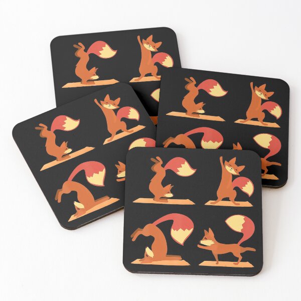 Item preview, Fox Yoga Funny Foxes Lover  designed and sold by MagicJohnson22.
