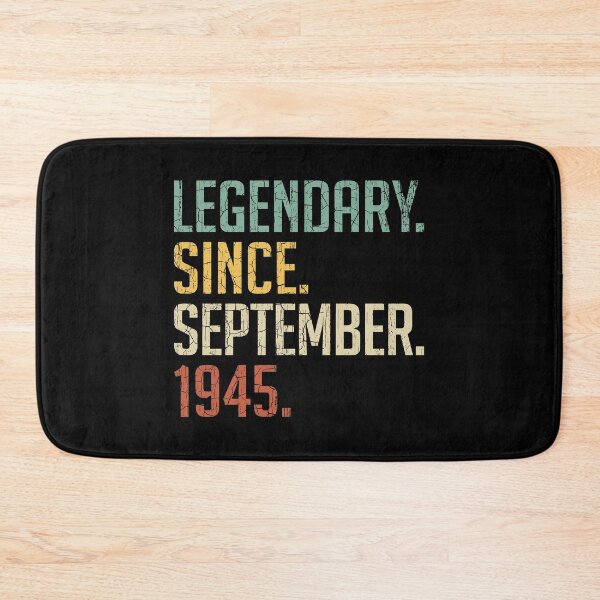 Item preview, Legendary Since September 1945 75th Birthday Gift 75 Years Old Vintage September 1945 designed and sold by Takatv.