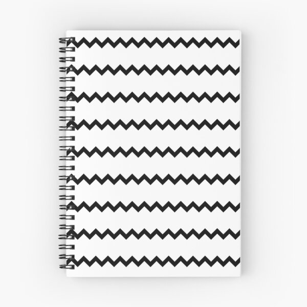 Item preview, Black and White Zigzag Pattern designed and sold by Poetic Patterns Studio.
