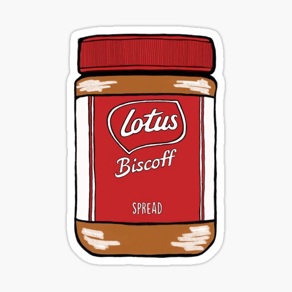 Biscoff Lover Sticker